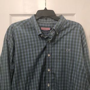 Vineyard Vines Button Down Plaid XL